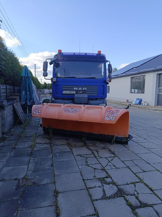 MAN TGM 4x4 specjalny reduktor wywrotka 2008 r 240 km pługo piaskarka