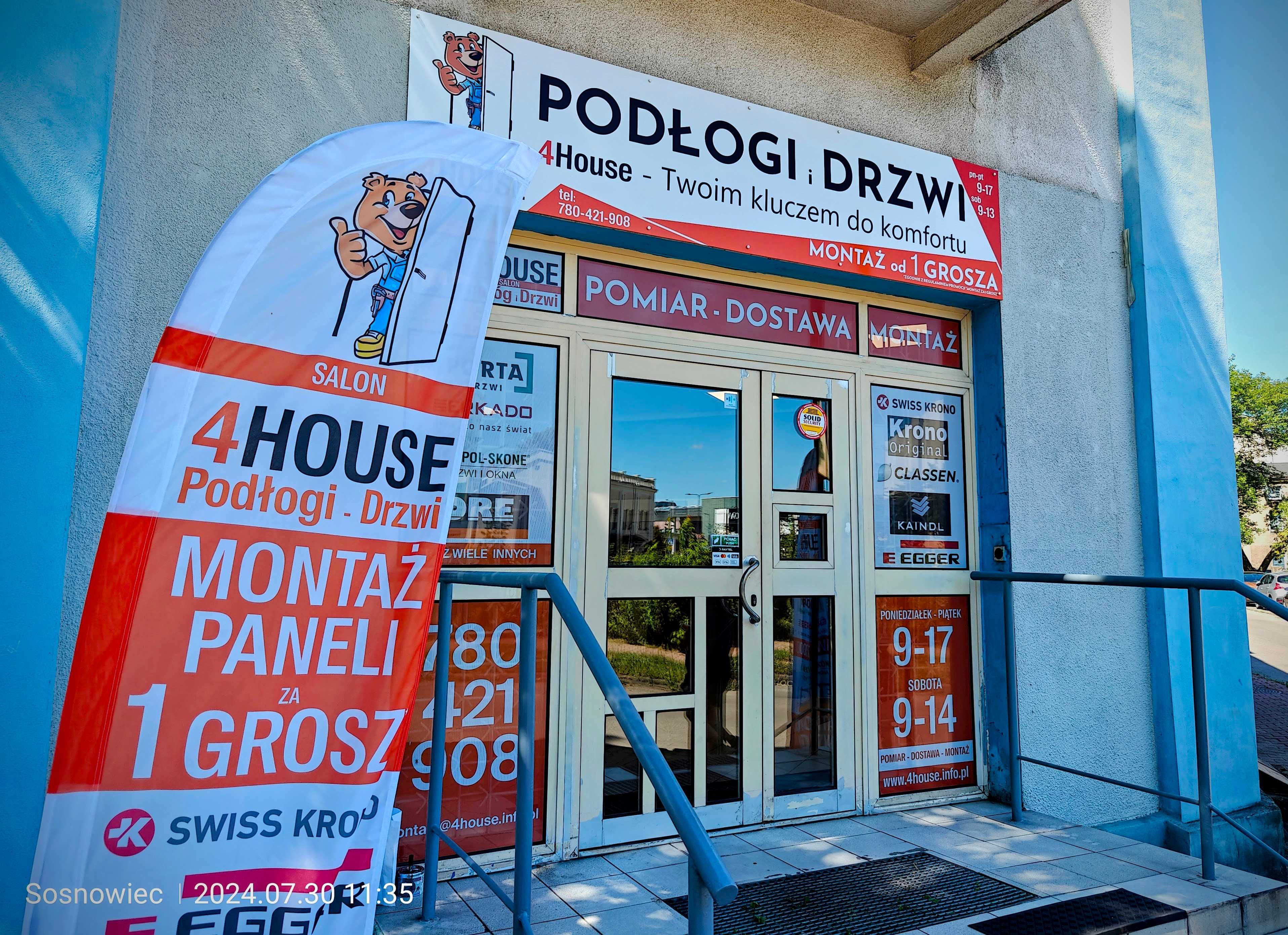 Salon 4House Podłogi i Drzw - POMIAR Gratis, bez zobowiązań
