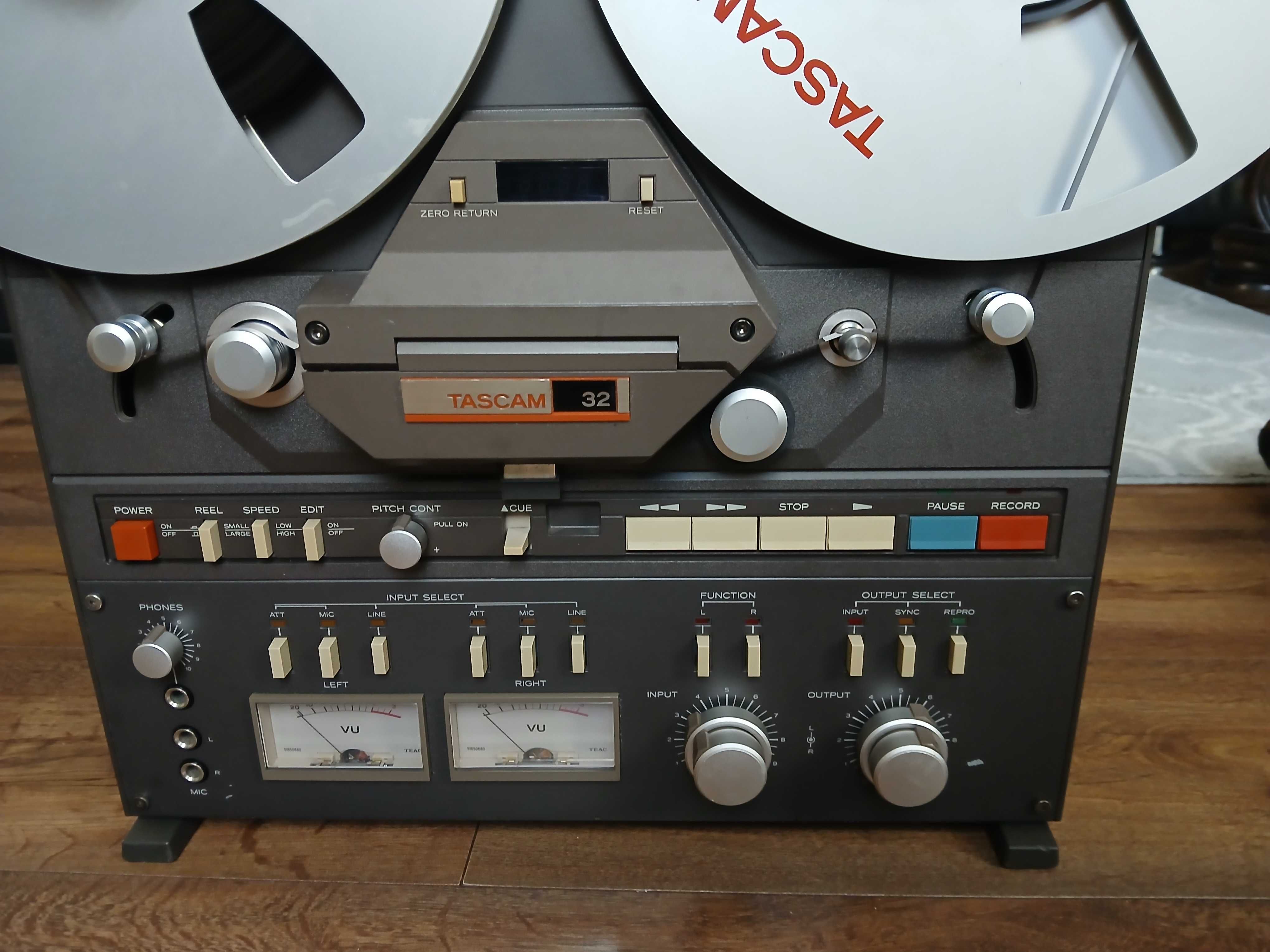 Tascam 32 Profesjonalny magnetofon szpulowy 2 ścieżki, 2 prędkości