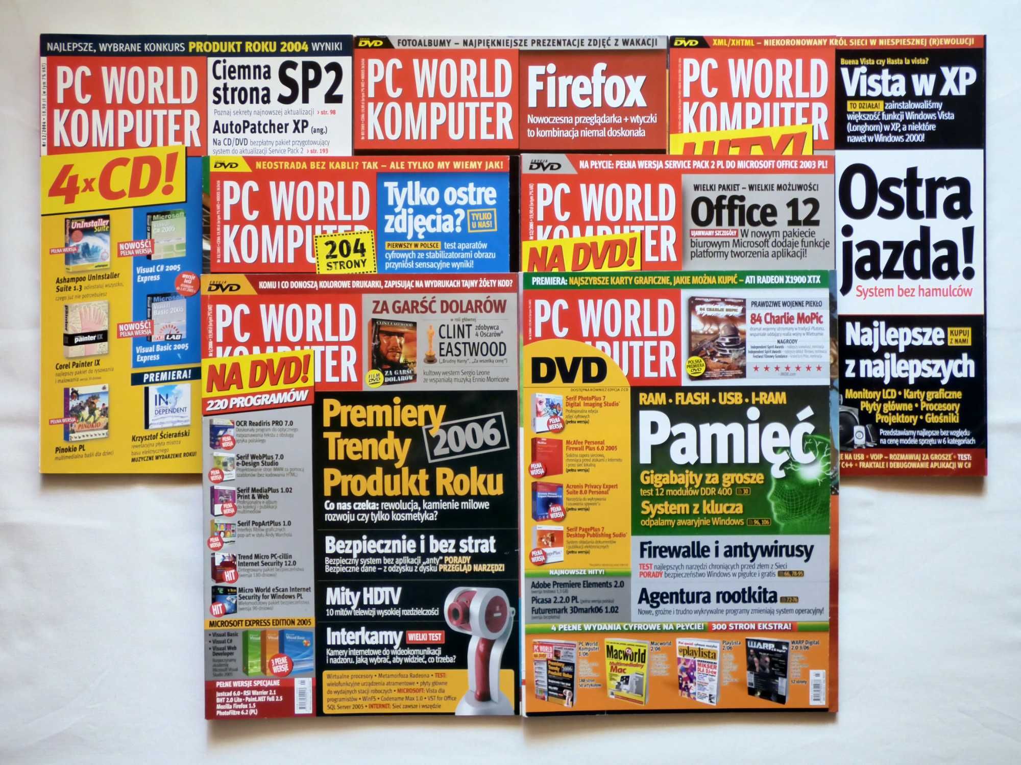 7x PC WORLD KOMPUTER (2004 - 2006)
