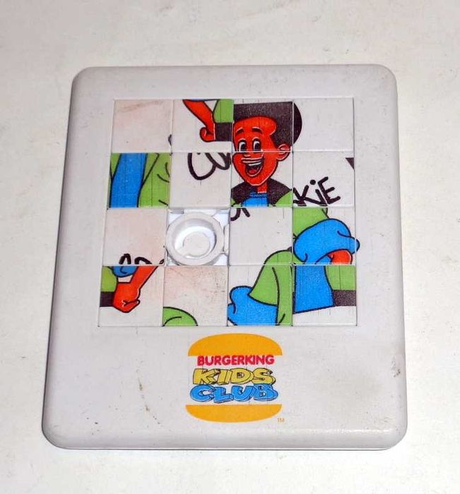 Burger King Kids Club - dziecięca gierka logiczna