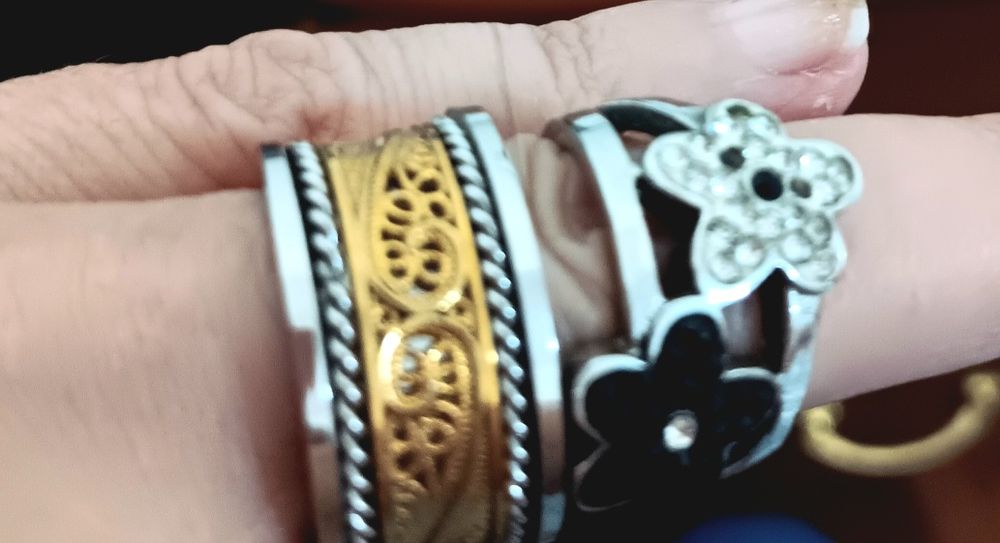 Anel aliança relogio material   aço novos