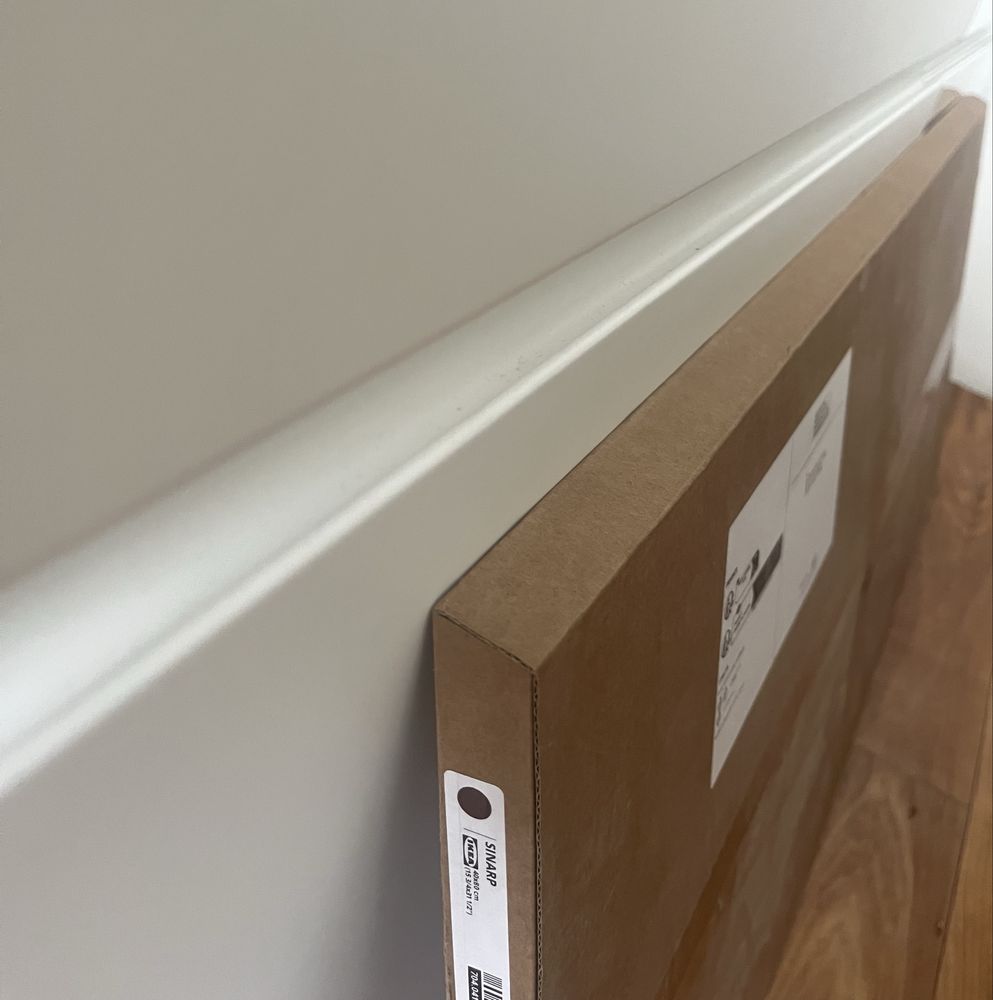 2 x40x80 cm. SINARP ikea metod front drzwi maximera knivshult