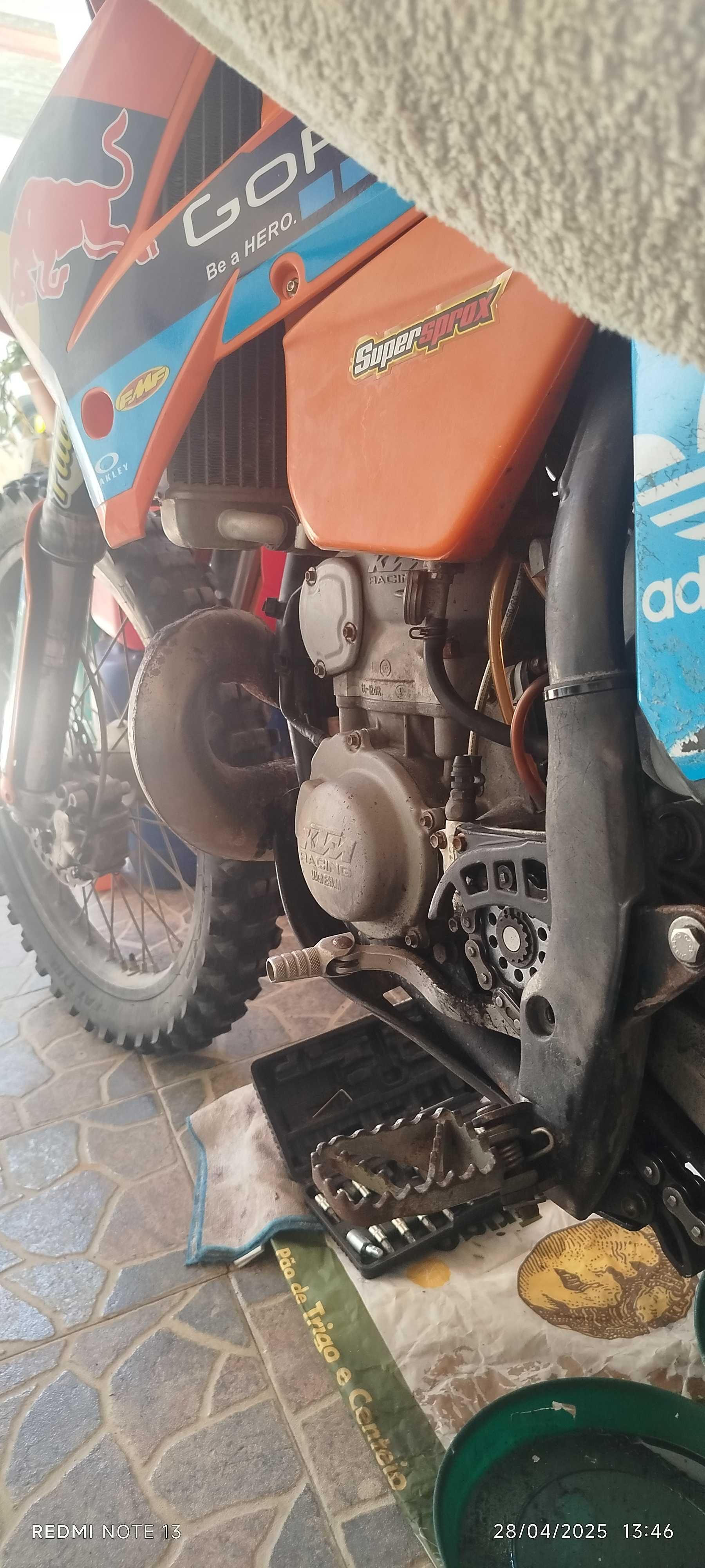 KTM 250 sx troco