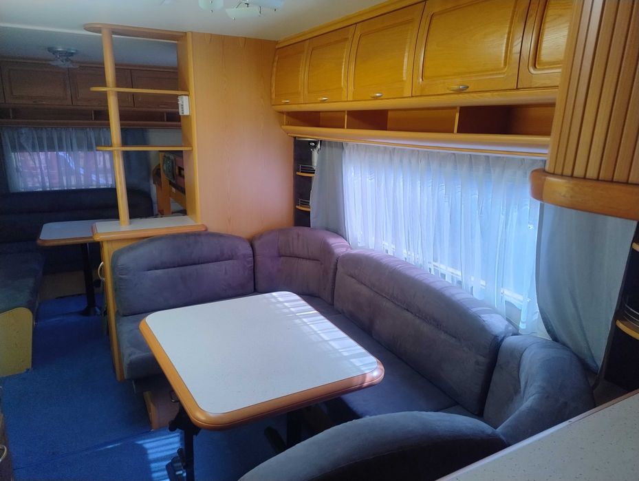 Przyczepa kempingowaHobby Prestige 650 KMFE bogate wyposażenie, solary