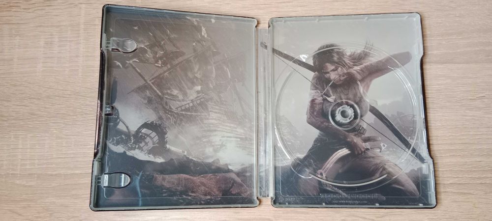 Steelbook Tomb Raider (Fantasybox) Zestaw Trzech sztuk w foliach