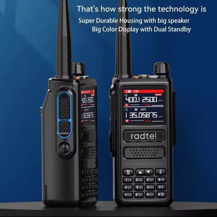 Радиостанция Radtel RT-470 РЕАЛЬНЫХ 10Вт