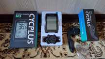 Nowy licznik rowerowy z GPS  CYCPLUS M3 2025 + uchwyt