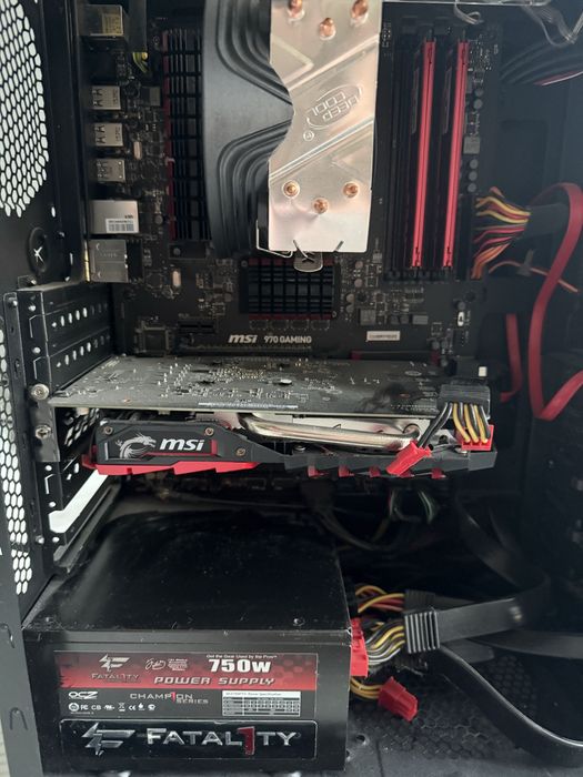 Ігровий компʼютер AMD FX-8320/8Gb/Geforce GTX 1050 Ti 4Gb