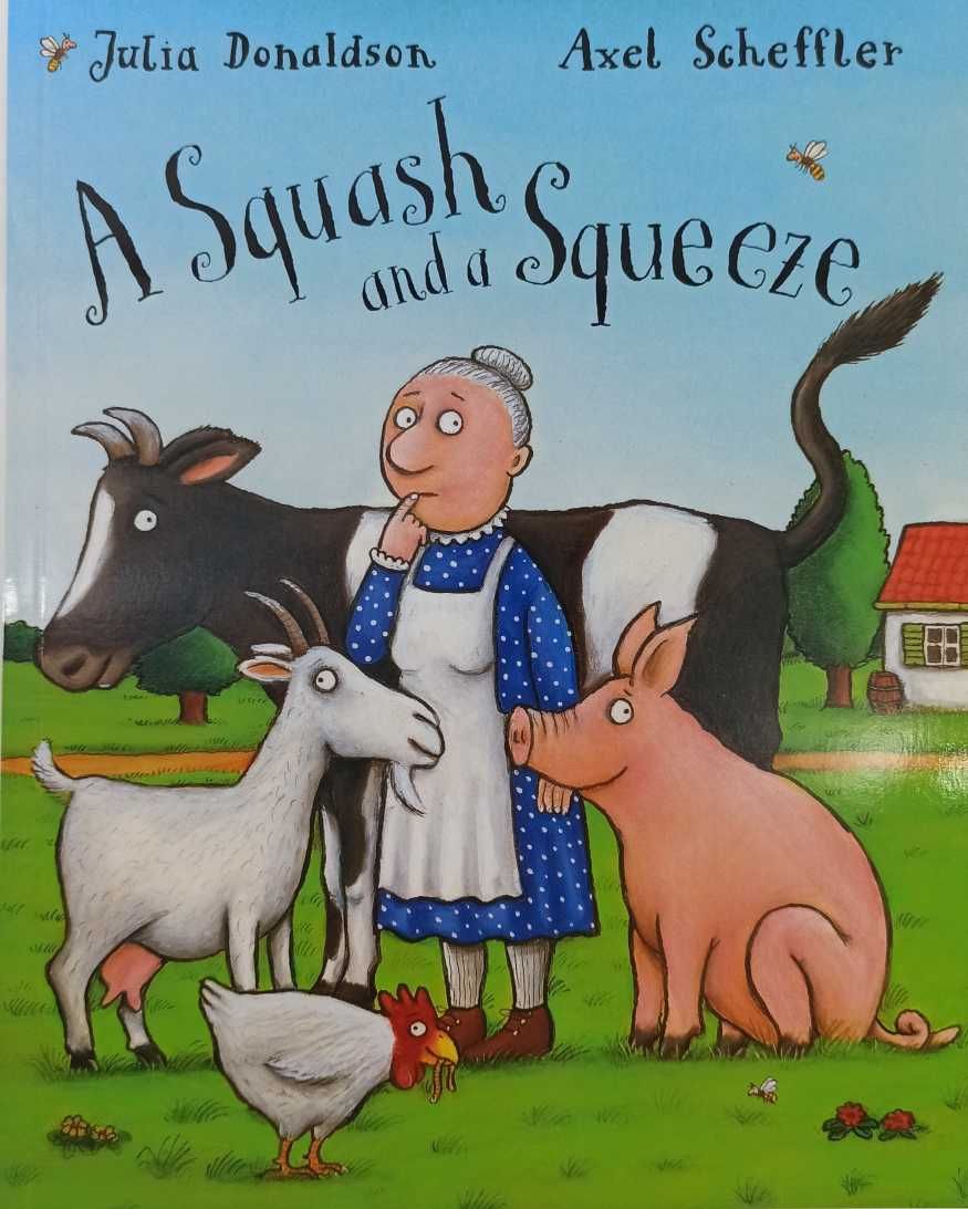 A Squash and a Squeeze	Julia Donaldson książka dla dzieci po angielsku