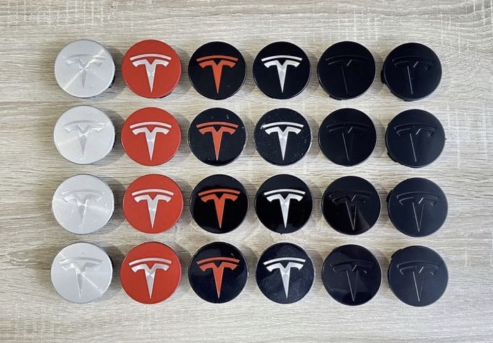 Conjunto 4 Centros Tesla 56mm 57mm 60mm