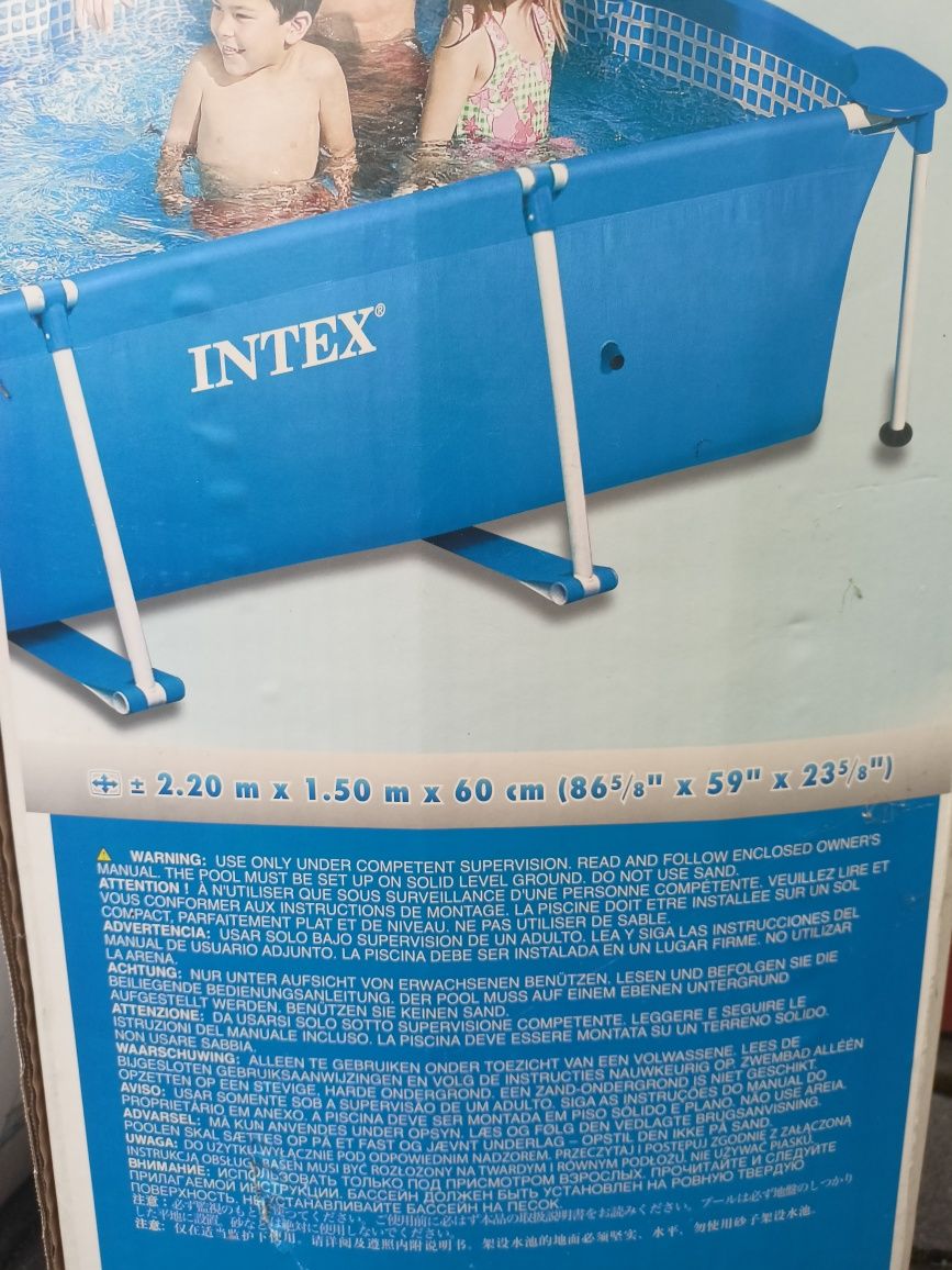 Basen Intex + pompa, zestaw gotowy do użytku