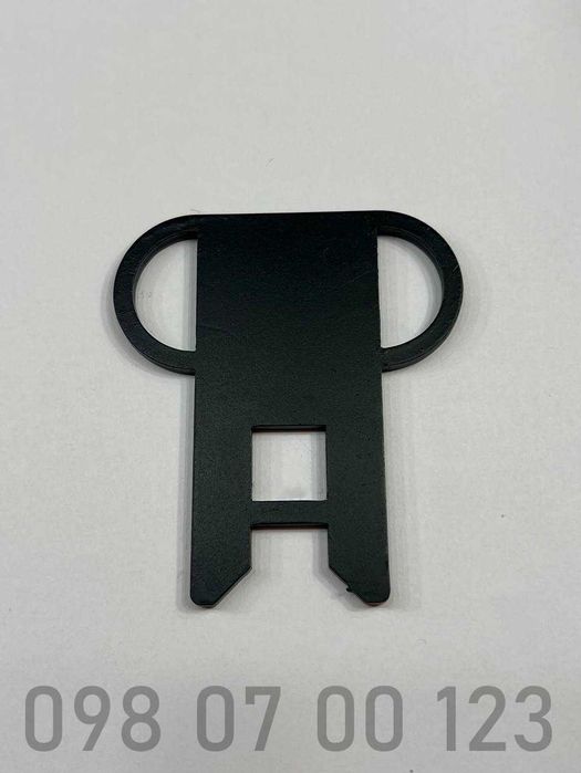 Антабка для АК двобічна двоточка двостороння для кріплення ременя