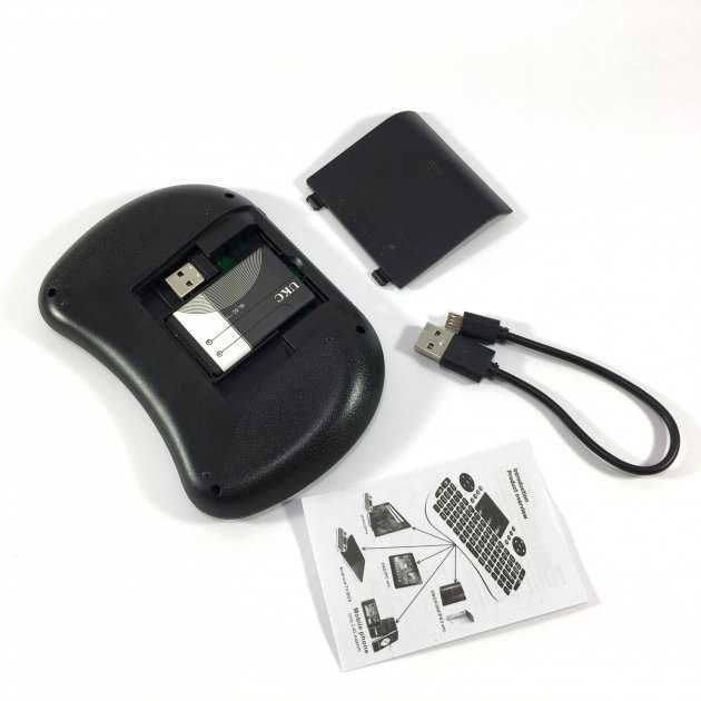Бездротова міні клавіатура з тачпадом та підсвіткою для Smart TV