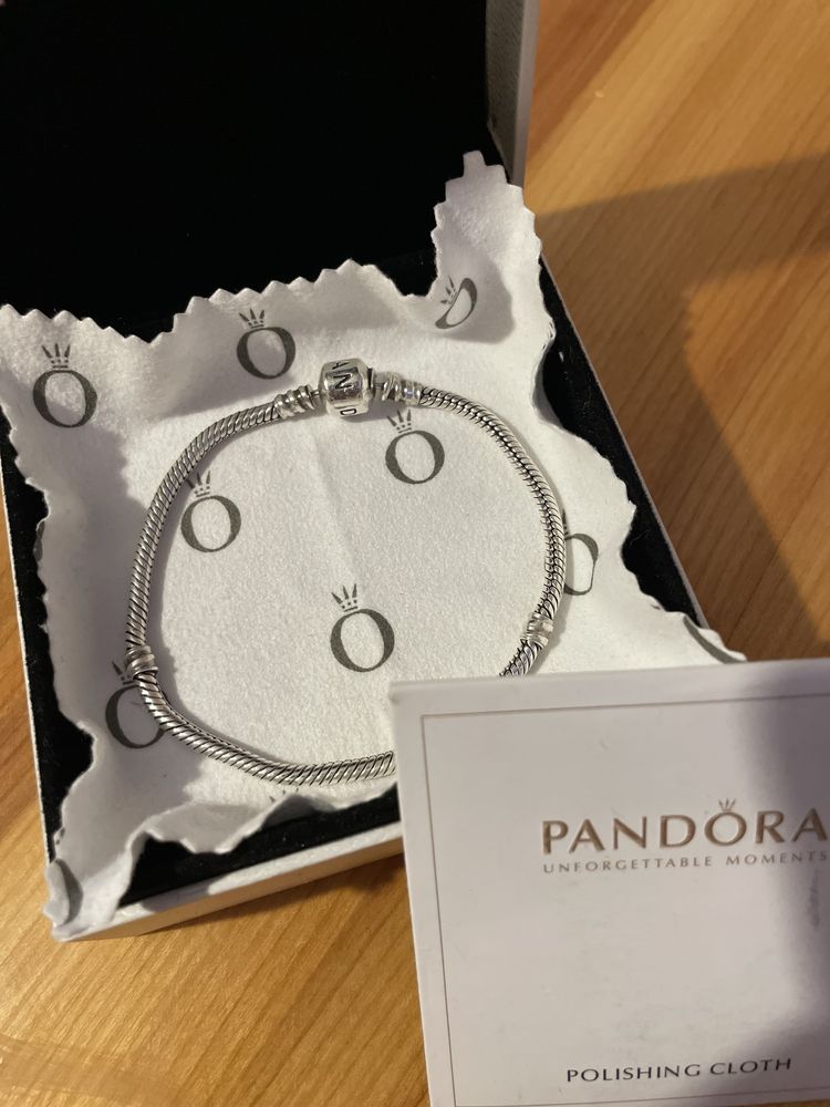 Срібний браслет pandora silver s925