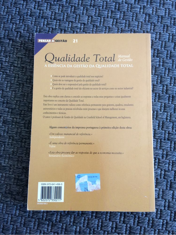 Qualidade Total - Manual de Gestão