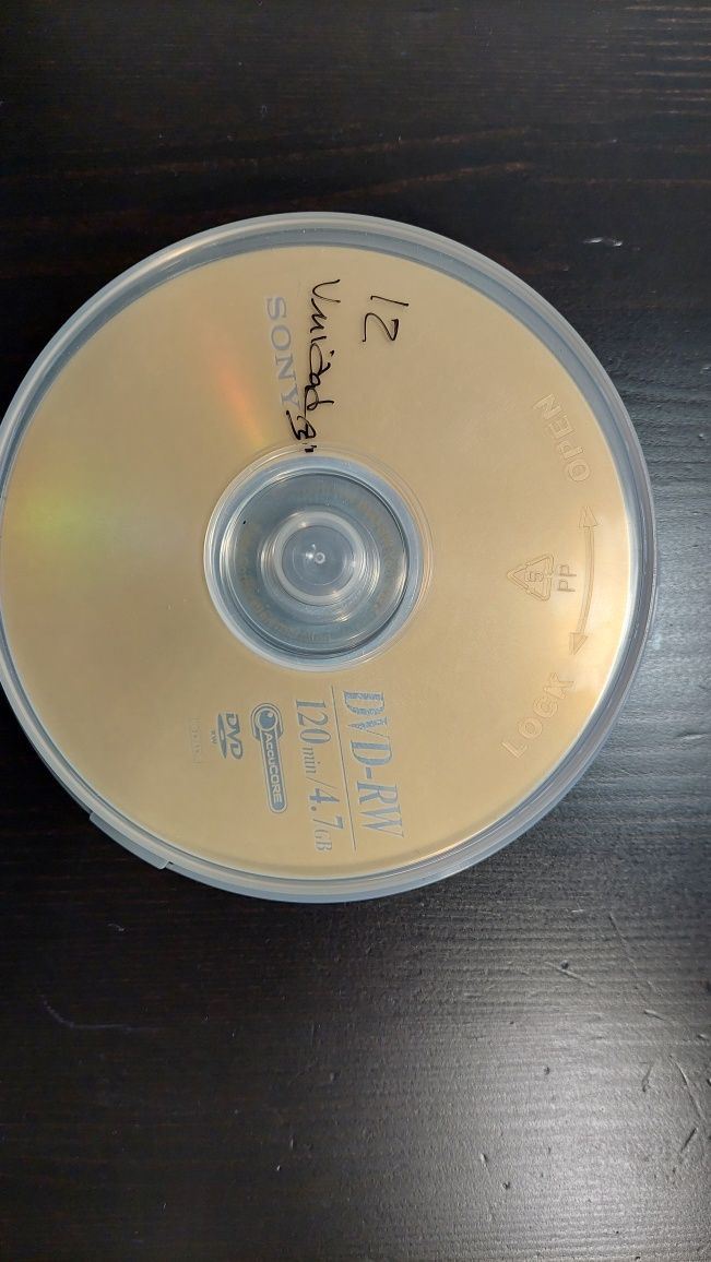 Sony pack 12x DVD-RW 4.7 gb