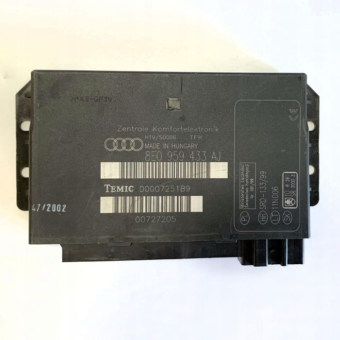 Sterownik Moduł Komfortu Audi A4 B6