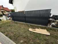 Listwy ogrodzeniowe pionowe szerokie 173x250