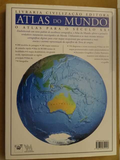 Atlas do Mundo de Livraria Civilização Editora