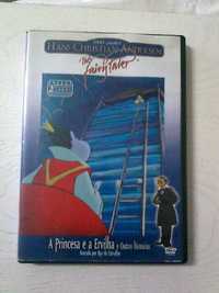DVD infantil «A princesa e a ervilha»