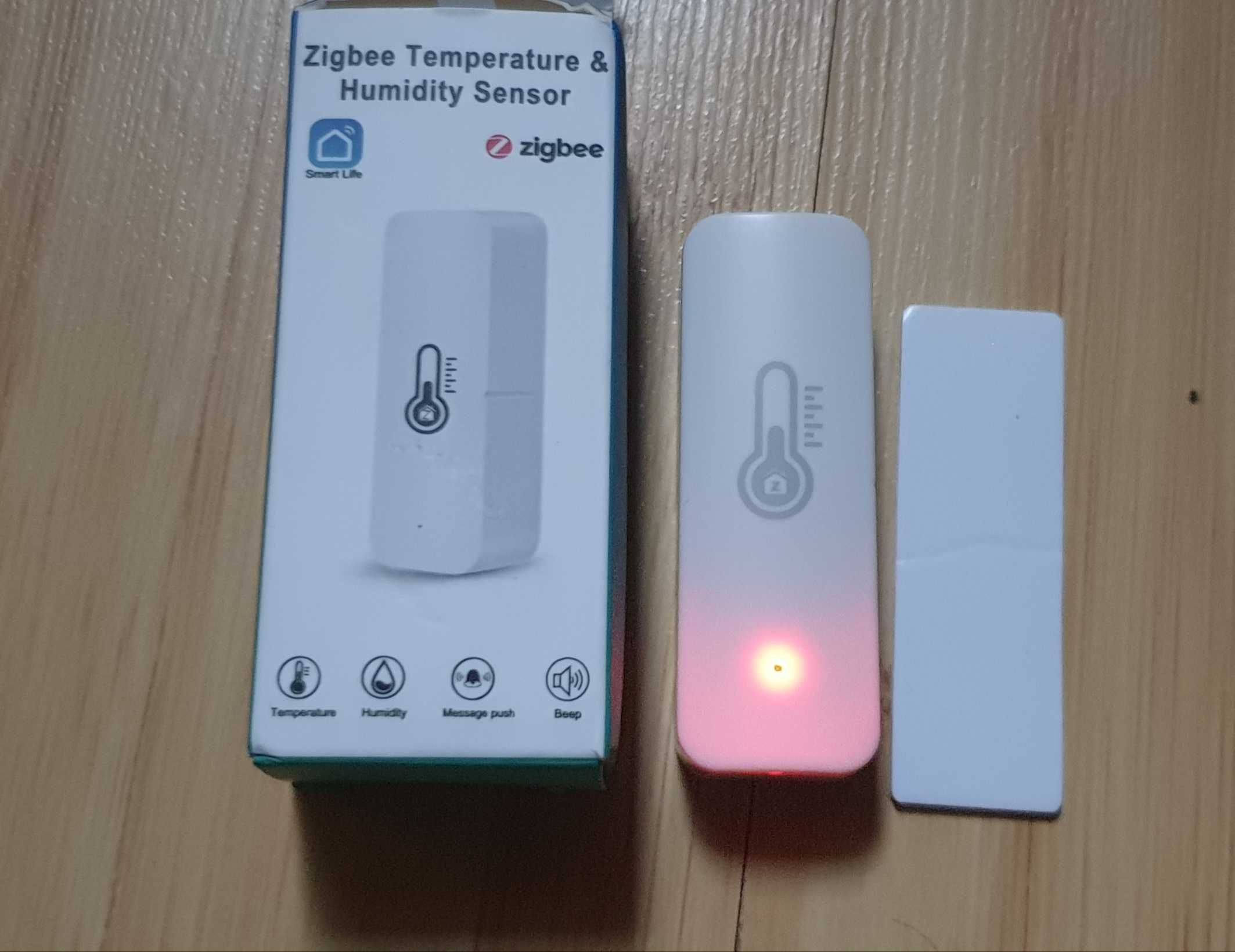 Czujnik temperatury i wilgotności Zigbee