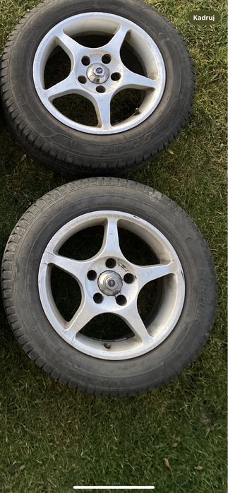 Alufelgi z oponami letnimi 5x112 195/65/15 audi vw seat