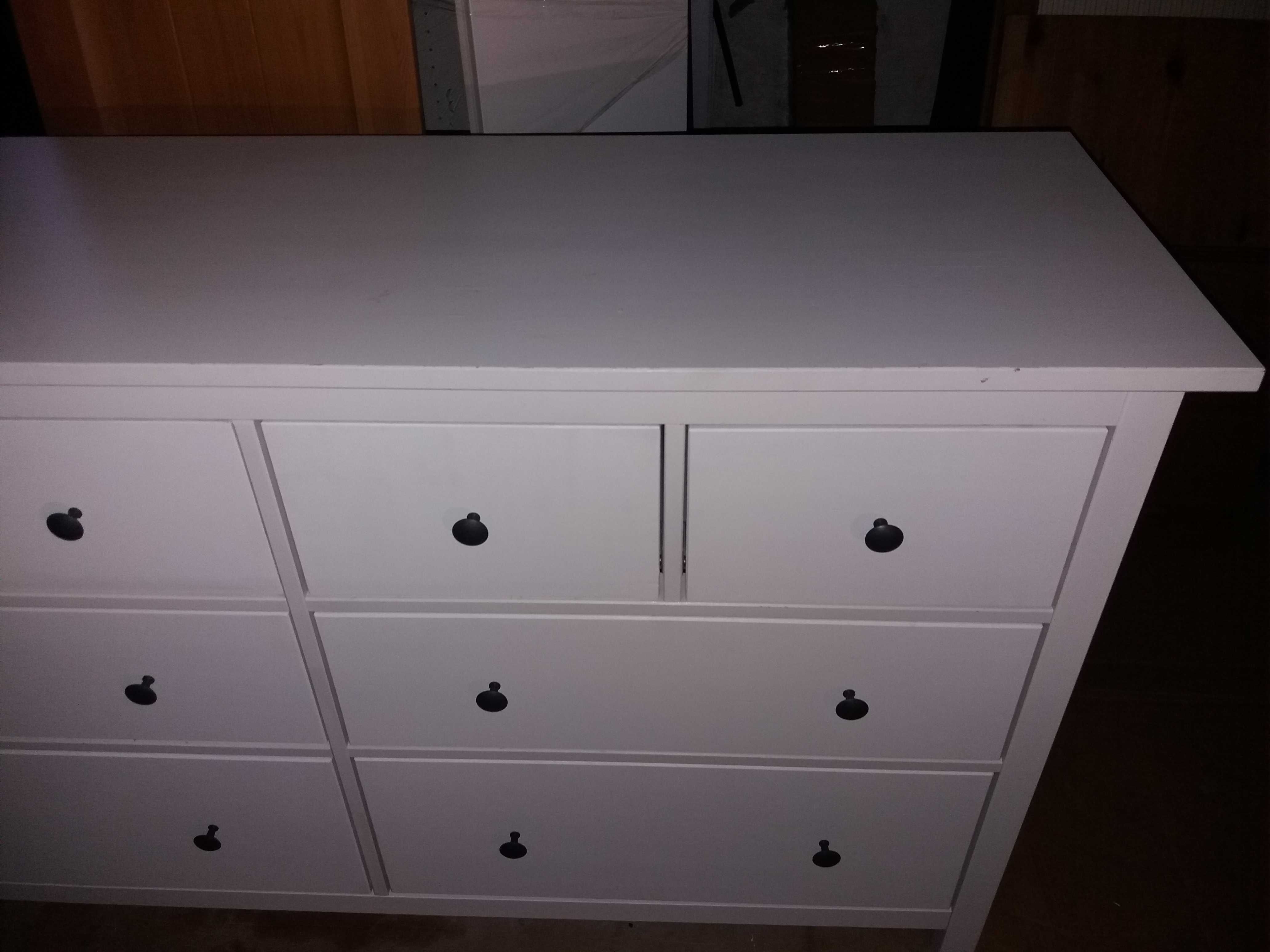 IKEA Hemnes komoda,biala, 8 szuflad,160x50x96cm-dostawa gr