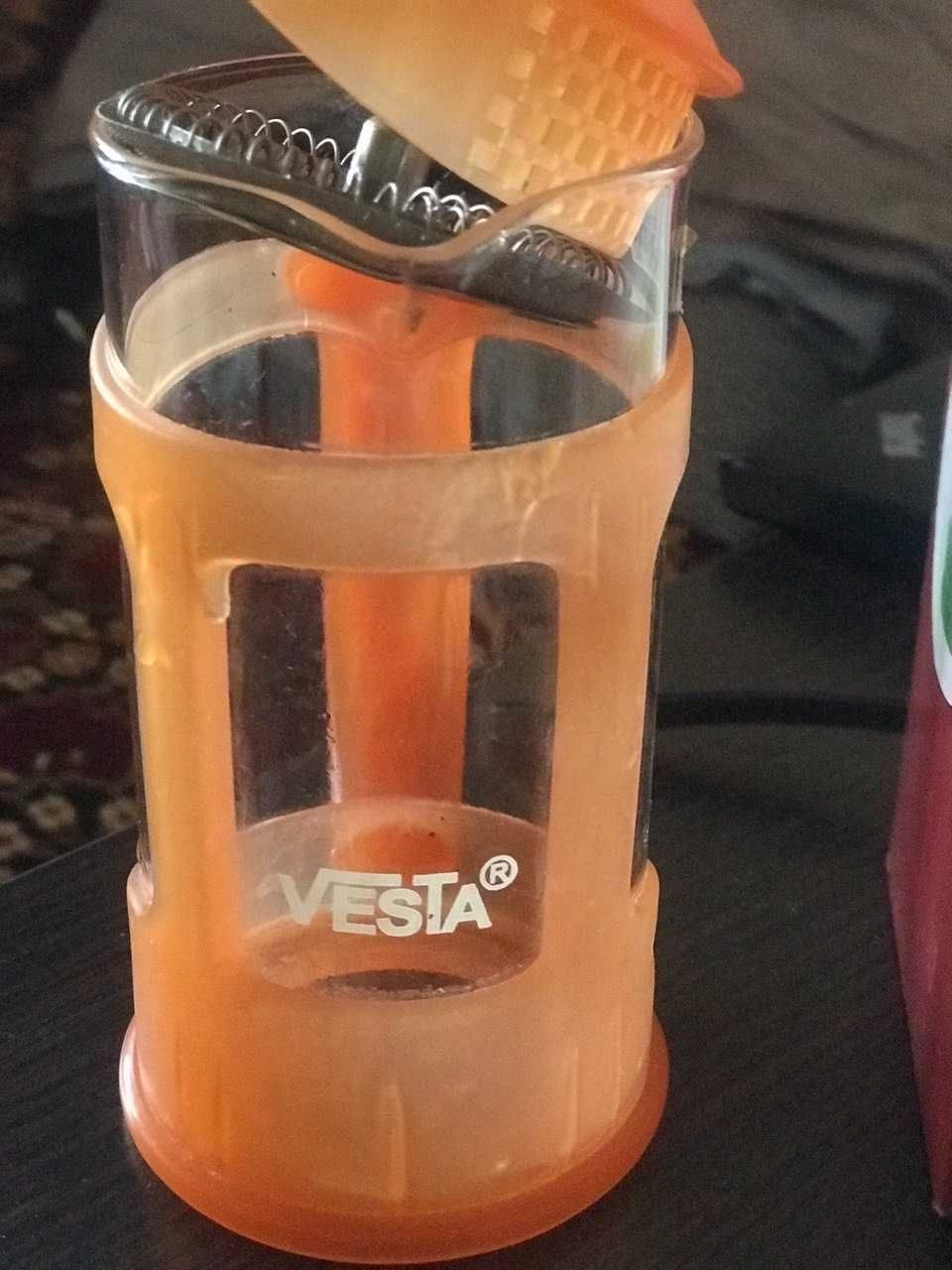 "Френч-пресс" Vesta для чая, кофе, новый с рецептами