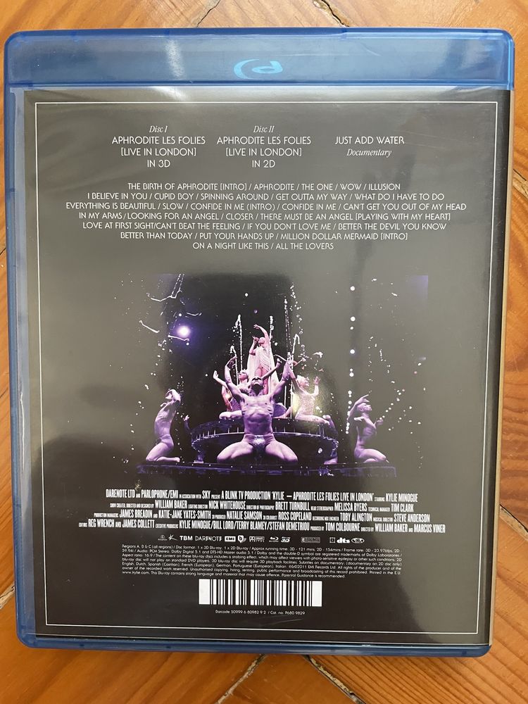 Cd’s e DVD’s musicais Kylie Minogue