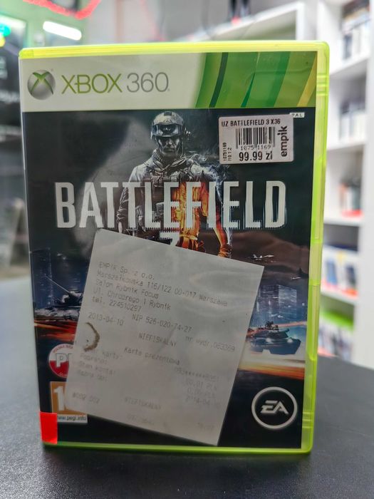 Battlefield 3 X360 Wysyłka Sklep Wawa Mokotów