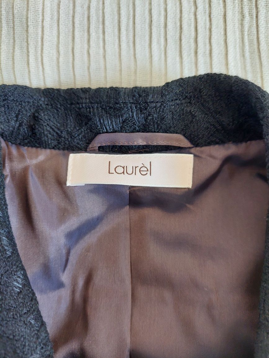 Laurel żakiet czarny krótki r. 38