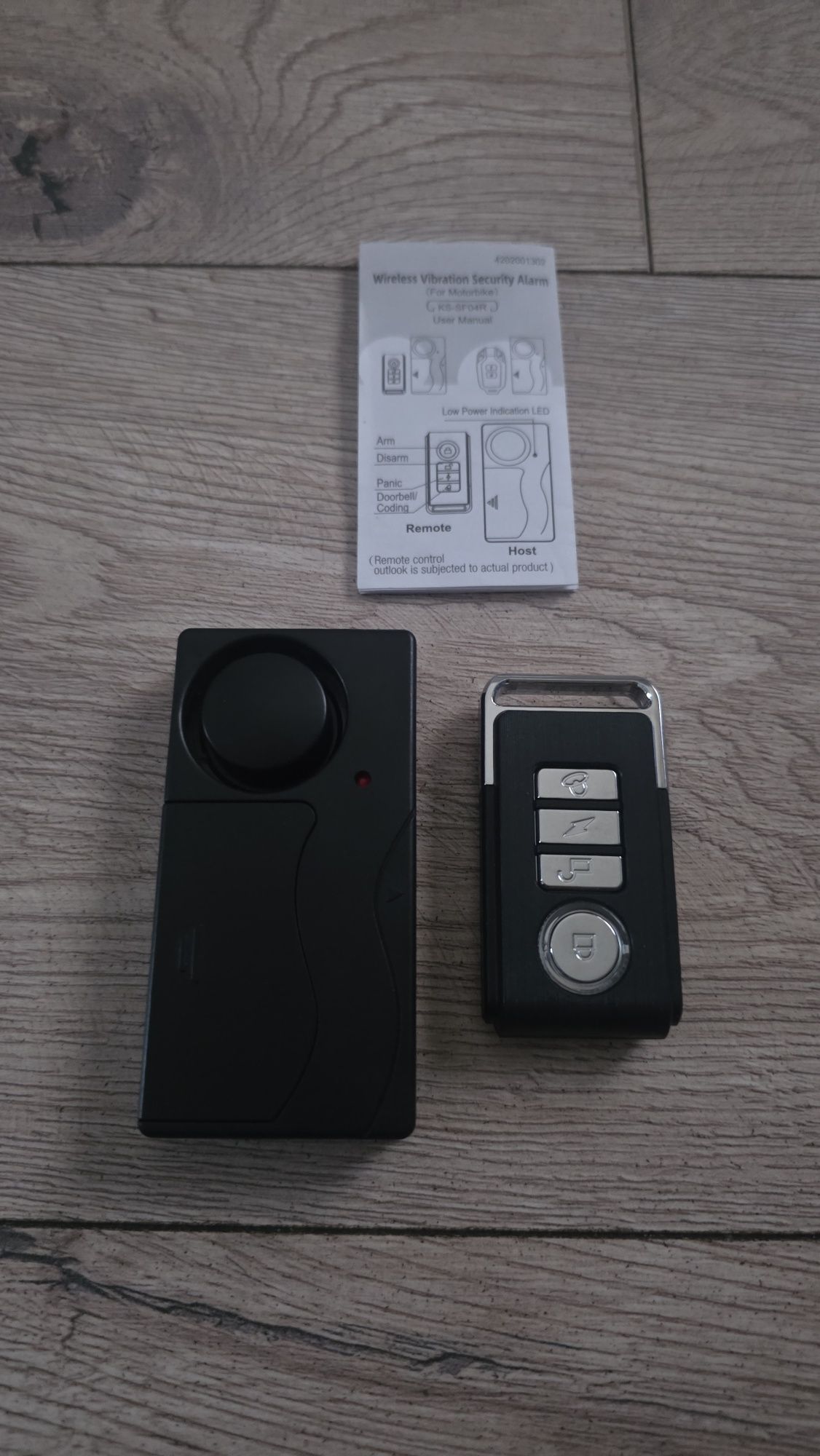 Bezprzewodowy alarm wibracyjny Mengshen do roweru  hulajnogi