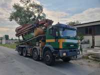 Pompogruszka Iveco 440 8x4 z CIFA 28m+9m3, po wymiana wieży, dozór TDT