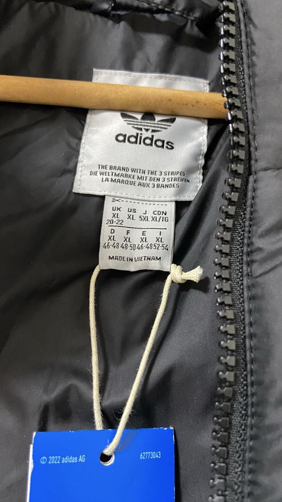 Куртка ADICOLOR LONG II8456 Adidas XL Чорний