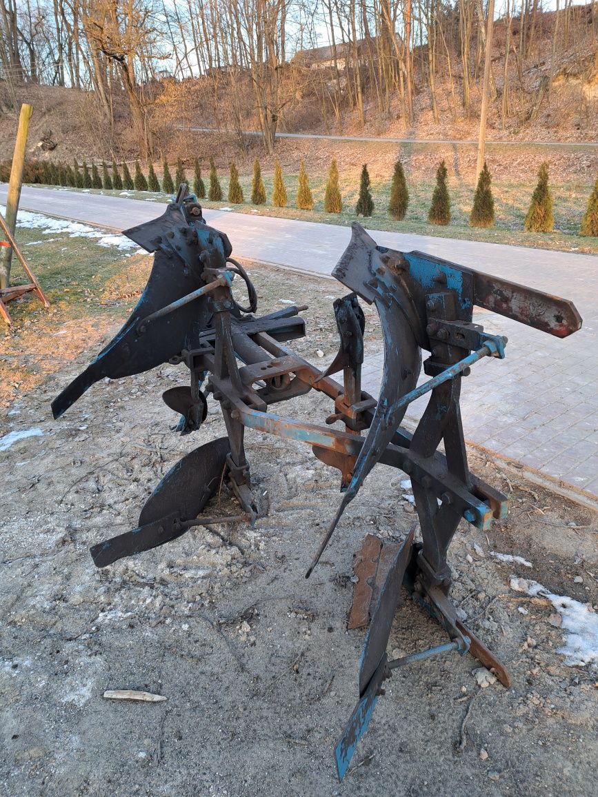 Pług 2 skibowy Lemken hydrauliczny