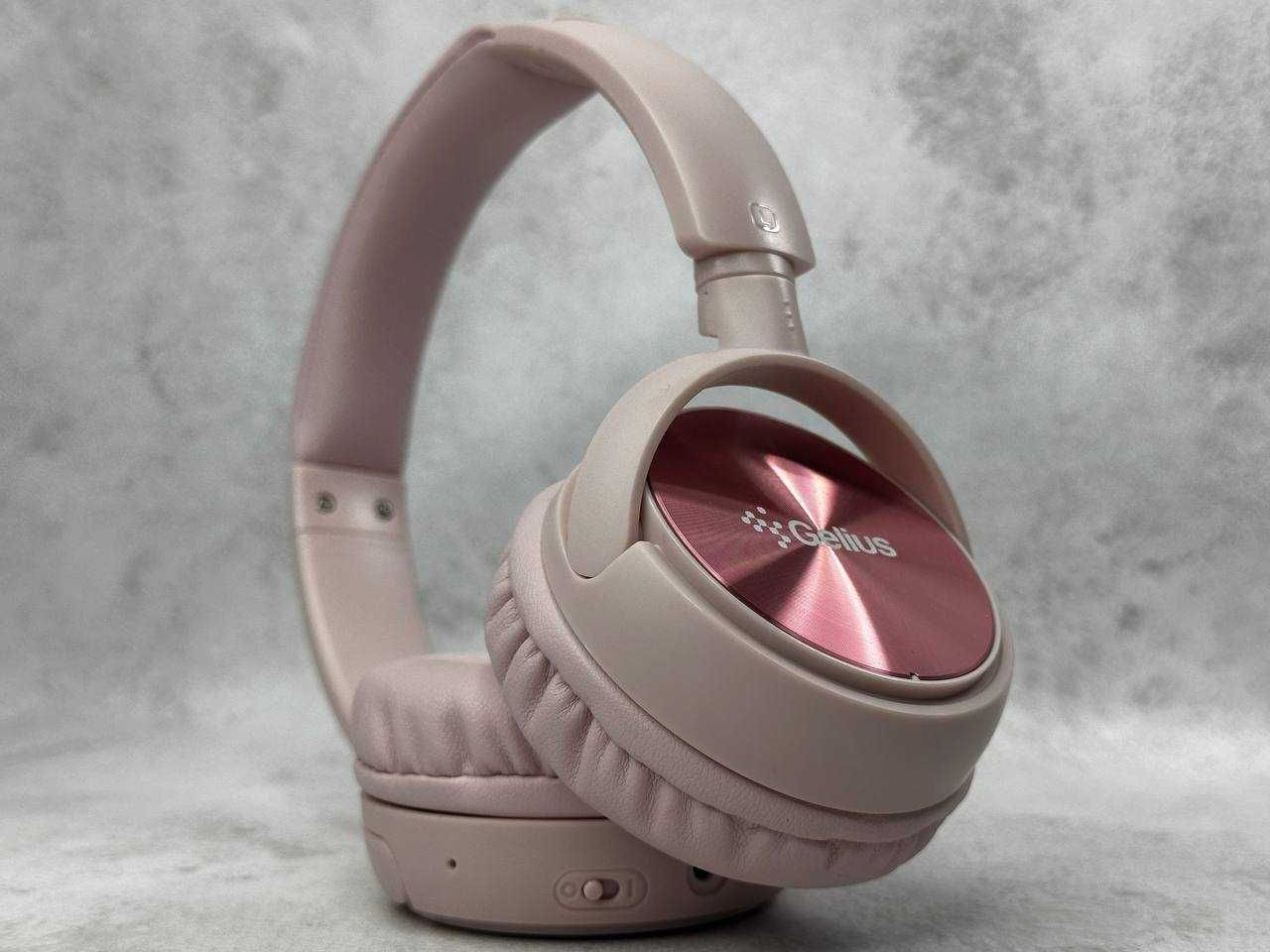 Навушники накладні бездротові Gelius Pro Crossfire HP-007 Pink Купити