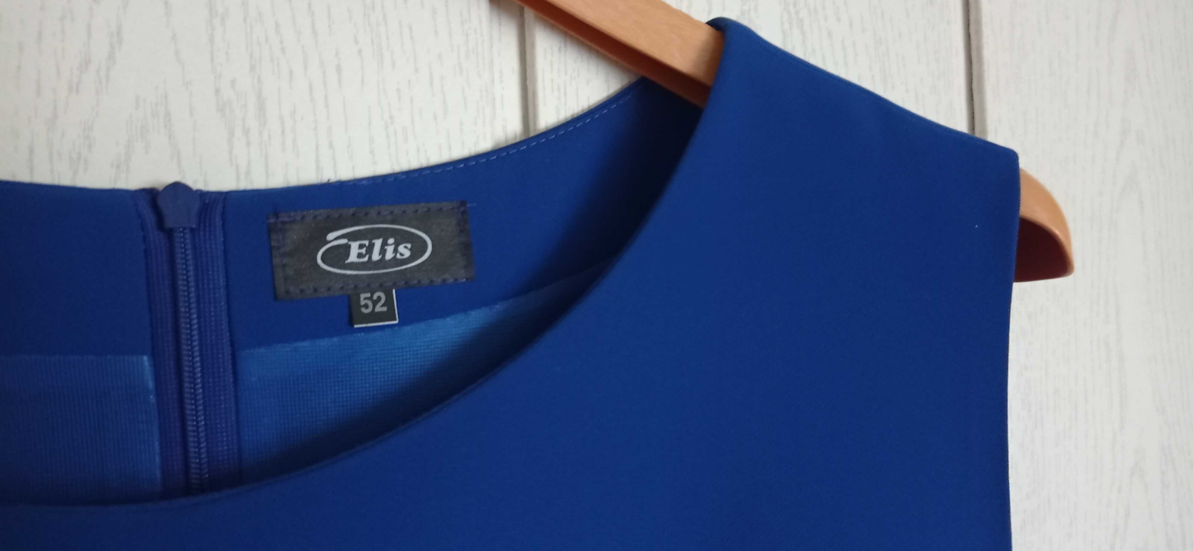 Elegancki komplet sukienka i narzutka r.52 ślub wesele chrzciny