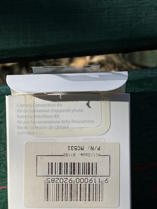 Перехідники Apple iPad Camera Connection Kit MC531