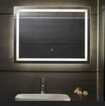 Lustro lazienkowe z oswietleniem LED 80x60 cm
