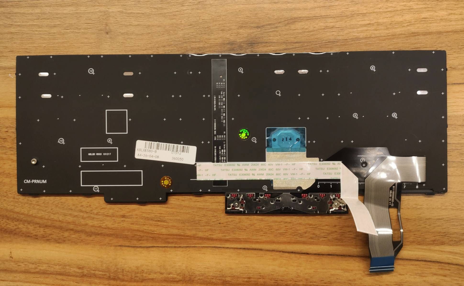 Клавіатура Lenovo thinkpad e580 l580 e585 t580s t590 e590 e595 p52 p53