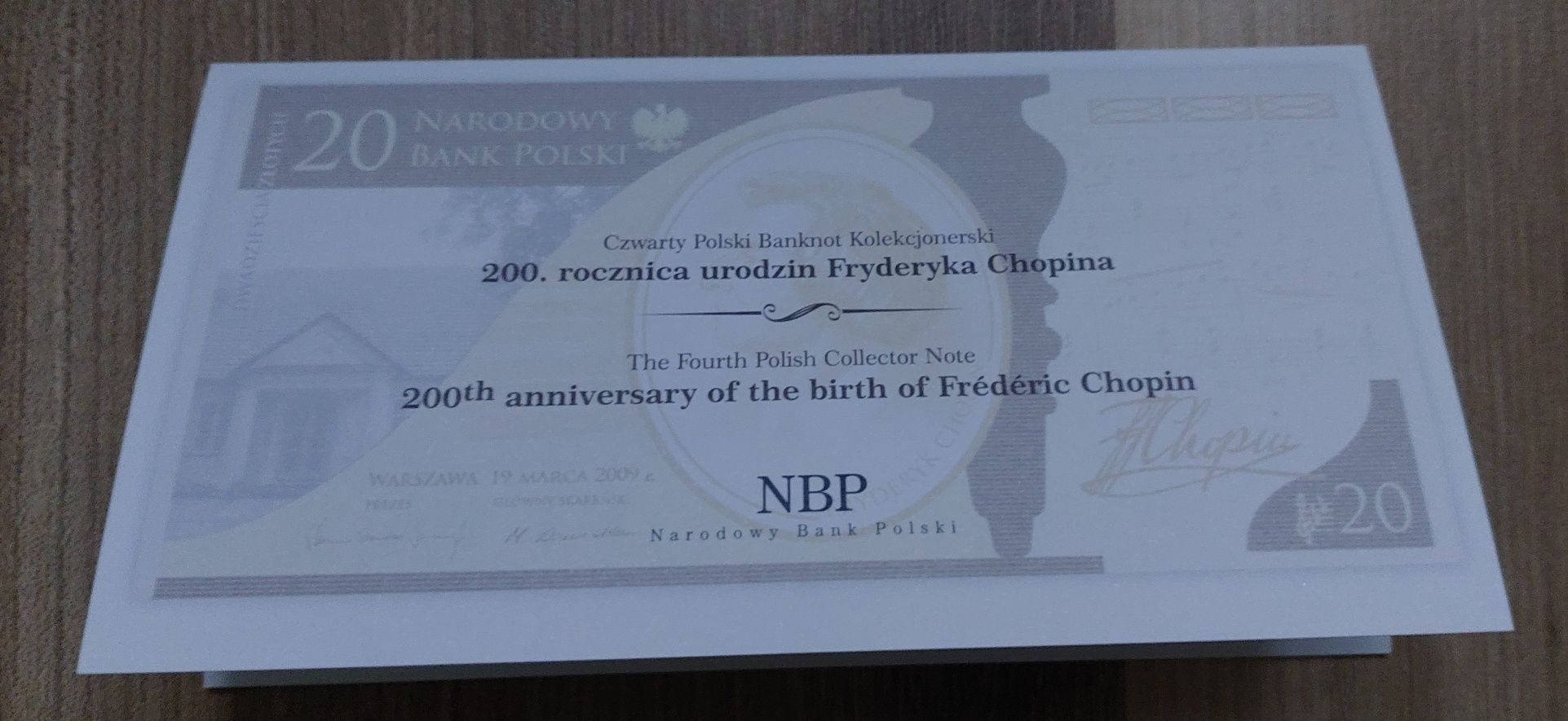 20 ZŁ Fryderyk Chopin