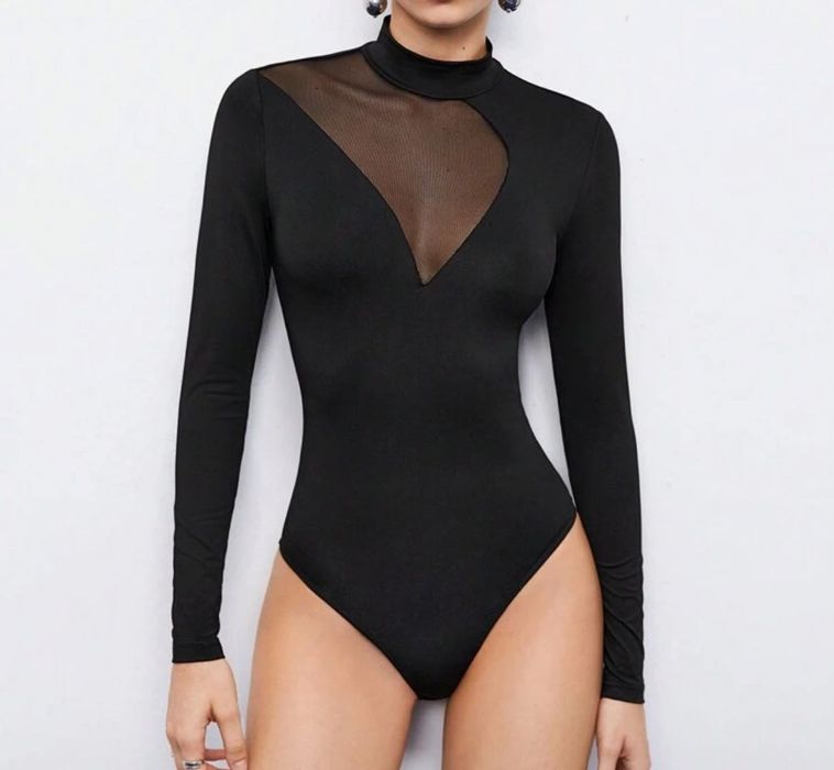 Body damskie z długimi rękawami