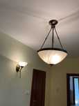 Lampa i 2 kinkiety
