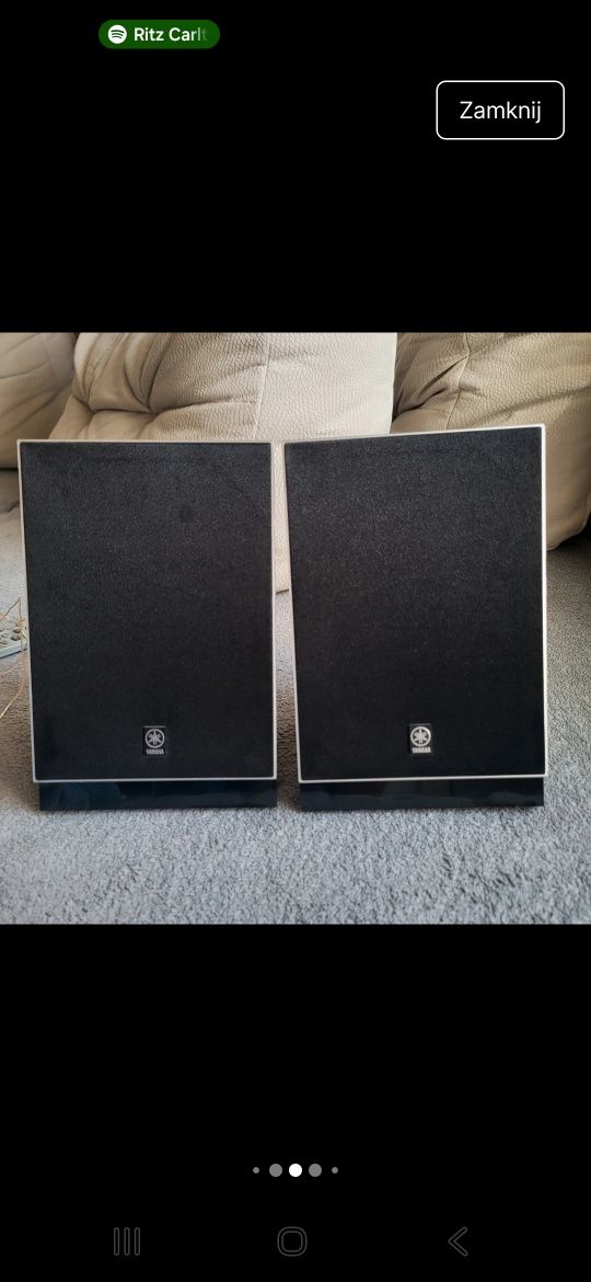Yamaha CRX-TS20 + głośniki NX-TS10 + pilot