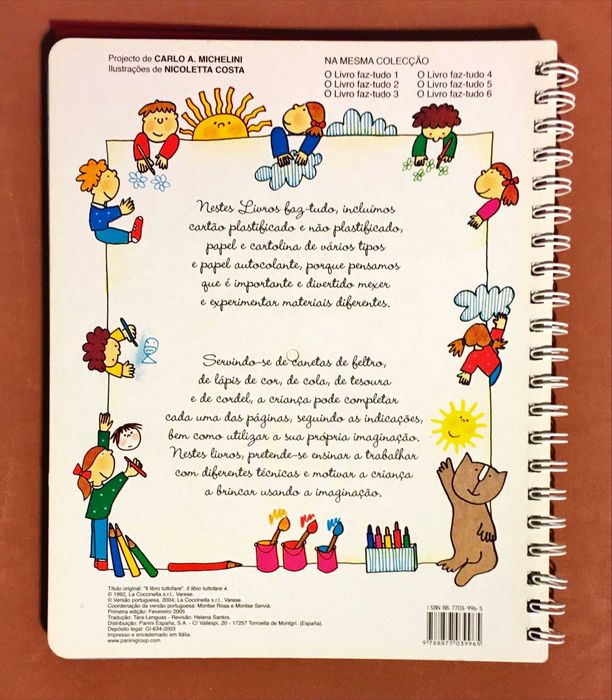 LIVRO Atividades [16€ cada] Atelier Dinossauro Letras Números Infantil