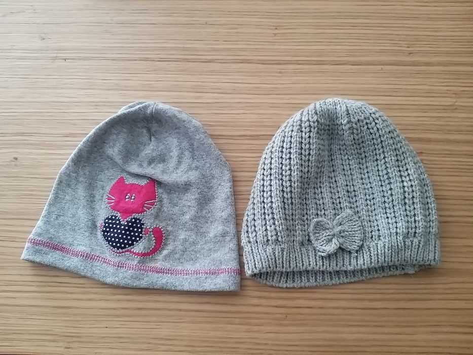 Czapka x2 wiosenno-jesienne rozmiar 52