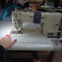 Швейная машина для тяжелых тканей с игольным продвижением Typical 6160
