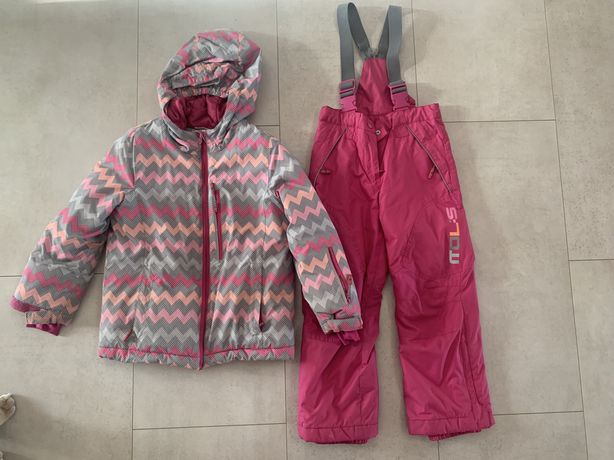 Дитячий зимовий комбенизон та куртка 116