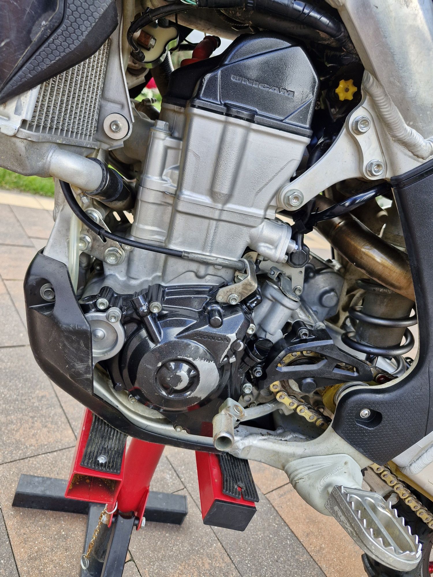 HONDA CRF450 wydech  procircuit Rozrusznik wtrysk zadbana